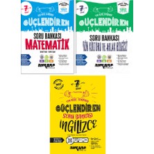 Ankara Yayıncılık Ankara Yayınları 7. Sınıf Güçlendiren Matematik + Ingilizce + Din Kültürü Soru Bankası