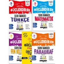 Ankara Yayıncılık Ankara Yayınları 7. Sınıf Güçlendiren Türkçe + Matematik + Fen Bilimleri + Paragraf + Ingilizce Soru Bankası