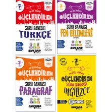Ankara Yayıncılık Ankara Yayınları 7. Sınıf Güçlendiren Türkçe + Fen Bilimleri + Paragraf + Ingilizce Soru Bankası