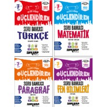 Ankara Yayıncılık Ankara Yayınları 7. Sınıf Güçlendiren Türkçe + Matematik + Fen Bilimleri + Paragraf Soru Bankası