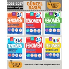 Fenomen Yayıncılık 5. Sınıf Fenomen Yayınları A Serisi Tüm Dersler Soru Bankası Seti 6'lı Kitap Seti Matematik Fen Türkçe Paragraf Sosyal Din 2026-2027