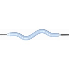 3 Volt 130MM Mavi Esnek LED Filament Retro Tungsten Görünümlü Dekoratif Filament (5 Adet)
