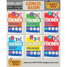Fenomen Yayıncılık 5. Sınıf Fenomen Yayınları B Serisi Tüm Dersler Soru Bankası Seti 6'lı Kitap Seti Matematik Fen Türkçe Paragraf Sosyal Din 2026-2027