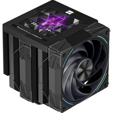 Thermalrlght Tr-Thermalright Phantom Spirit 120 Vision Evo Cpu Soğutucu, 7 Isı Borulu Çift Kule 3,95 Inç IPS Ekran, Iki Adet 120MM Cpu Fanı, Am5/am4 Için, Intel LGA1851/1700/1150/1151/1200
