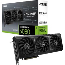 Asus Prime Geforce Rtx 5080 16GB Gddr7 Oyun Ekran Kartı