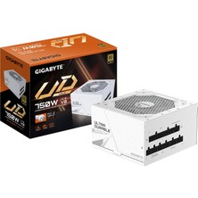 Gigabyte Gıgabyte UD750GM Pg5 V2 Ice Güç Kaynağı - Pcıe Gen 5.1, 80 Plus Gold, Tam Modüler Tasarım, 120MM Fan, Atx 3.1 Uyumlu, Ab Tak