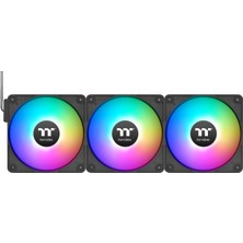 Thermaltake CT140 Ex Ters Argb Sync Pc Soğutma Fanı | 140MM Argb Pwm Fanı | 3 Hayran Paketi