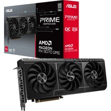 Asus Prime Radeon Rx 9070 Gre Oc Sürümü Oyun Ekran Kartı