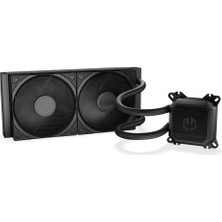 Endorfy Navis F240 - Aıo Cpu Su Soğutucusu, 240 mm Radyatör, Pwm Pompası, 2x Fluctus 120 Pwm Fanı, Intel Lga 1700/1200/115X ve Amd Am5/am4