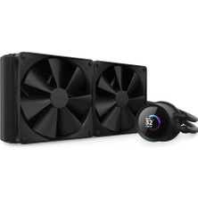 Nzxt Kraken 280-280MM Aıo Cpu Soğutucu, LCD - Siyah