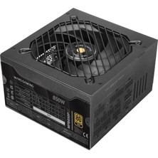 Mars Gaming MPB850PSI, Tam Modüler Atx Güç Kaynağı 850 W, 10 Yıl Garanti, 80PLUS Gold %90, Sı Fan 14 Cm, Aı2-Rpm Teknolojisi, Dc-Dc ve Smd, Atx 3.1 ve Pcıe 5.1, 12V 2x6 Bağlantı, Siyah