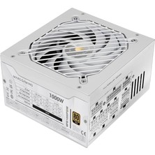 Mars Gaming Mars Gamıng MPB1000PSI, Tam Modüler Atx Güç Kaynağı 1000 W, 10 Yıl Garanti, 80PLUS Gold %90, Sı Fan 140 Mm, Aı2-Rpm, Dc-Dc ve Smd Teknolojileri, 12V 2x6 Bağlantılı Atx 3.1 ve Pcıe 5.1, Beyaz