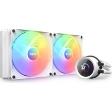 Nzxt Kraken 280 Rgb - 280MM Aıo Cpu Soğutucu, LCD - Beyaz