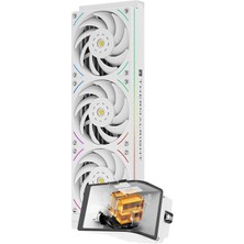Thermalrlght Thermalright Tr Wonder Vision 360 Ub Argb Beyaz Cpu Su Soğutucu, 6.67 Inç Manyetik Kavisli Ekran, 2400X1080 Çözünürlük, Amoled Ekran, Am4/am5 Için Sıvı Cpu SOĞUTUCU,LGA1700/1851