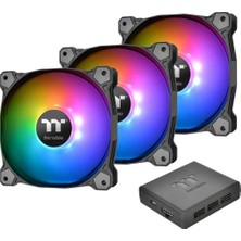 Thermaltake Pure Plus Rgb 12 Tt Premium Edition 3'lü Paket Kasa Fanı