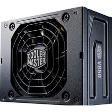 Cooler Master V850 Sfx Gold, 850 Watt Sfx Güç Kaynağı (Ab Fişi), 80 Plus Gold, Modüler Sff/mini Itx Pc Güç Kaynağı, Yarı Pasif Sessiz Hidrodinamik 92 mm Fdb Fan, Sfx-Atx Adaptörü