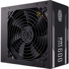 Cooler Master Mwe Beyaz 230V V2 Güç Kaynağı - 80 Plus 230V Ab Sertifikalı, Sessiz 120 Hdb Fan, +12V Tek Raylı Dc-Dc + Llc Teknolojisi - 3 Yıl Garanti 600W