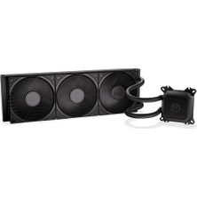 Endorfy Navis F360 - Aıo Sıvı Soğutma 360 Mm, 3x Fluctus 120 mm Pwm Fanlar, Seramik Yataklı Pompa, Amd Am4/am5 ve Intel LGA1700/1851/2011 Için Cpu Soğutucusu, Siyah