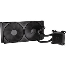 Endorfy Navis F280 - Aıo Sıvı Soğutma 280 Mm, 2x Fluctus 140 mm Pwm Fanlar, Seramik Yataklı Pompa, Amd Am4/am5 ve Intel LGA1700/1851/2011 Için Cpu Soğutucusu, Siyah