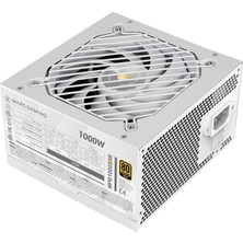 Mars Gaming MPB1000SI, Pc Atx Güç Kaynağı 1000 W, 7 Yıl Garanti, 80PLUS Gold %90, Bakır ve Alüminyum Çekirdekli Sı Extreme Silence Fan, Aı2-Rpm, Dc-Dc ve Smd Teknolojileri, Beyaz