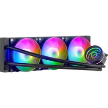Mars Gaming ML-ONE360 Siyah, Cpu Sıvı Soğutma, Tdp 550W, Sonsuz Ayna, 3 Sessiz Frgb Fan, Evrensel Çoklu Soket