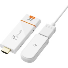 J5CREATE 4K Akış Için J5CREATE Screencast 4K Max Kablosuz HDMI Ekran Adaptörü