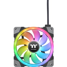 Thermaltake Swafan EX14 Rgb | Değiştirilebilir Fan Kanatları | Ters Çevrilebilir Hava Akışı | Yüksek Basınçlı Fan Kanatları | 3'lü Paket