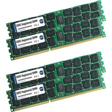 Maxano 32 GB Kit (4x8 Gb) Ram, Hp Z420 (Ddr3 PC3-14900, Rdımm, Ecc) ile Uyumlu