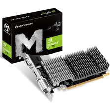 Maxsun Nvıdıa Geforce Gt 710 2gb Sessiz Ekran Kartı (Pasif 0db Soğutma, Düşük Profilli Dvı, Vga, Hdmı)