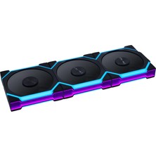 Lian Li Unı Fan Sl Flex Kablosuz Ters Blade 120MM Pwm Fan 3'lü Paket