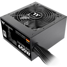 Thermaltake Hamburg 650W Güç Kaynağı | Atx3.1 | Pcıe 5.1 | 80PLUS Beyaz Sertifikalı | Sessiz Çalışma | Alman Serisi