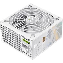 Gamemax Gp 750B Wh Pc Güç Kaynağı 750 W, Modüler Olmayan, 80 Plus Bronze, Dc-Dc, 140 mm Hdb Fan, Düz Siyah Kablolar, 9 Koruma Işlevi, 5 Yıl Garanti