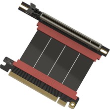 Lınkup Bağlantı - Ava5 Armor Pcıe 5.0 Yükseltici Kablo | Dik Açılı, Siyah 6cm
