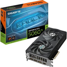 Gigabyte Geforce Rtx 5060 Ti Eagle Oc 16G Ekran Kartı - 16 GB Gddr7, 128 Bit, Pcı-E 5.0, 2617 Mhz Çekirdek Frekansı, 3 x Displayport, 1 x Hdmı, GV-N506TEAGLE OC-16GD