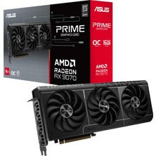 Asus Prime Radeon Rx 9070 Oc Edition 16GB Gddr6 Evo Oyun Ekran Kartı
