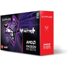 Sapphire Radeon RX9070 Nitro+ Gamıng Oc 16 Gbgddr6 2xhdmı 2xd Ekran Kartı 16.384 MB Gddr6