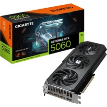 Gigabyte Geforce Rtx 5060 Gaming Oc 8g Ekran Kartı - 8 GB Gddr7, 128 Bit, Pcı-E 5.0, 2595 Mhz Çekirdek Saat Hızı, 3 x Displayport, 1 x Hdmı, GV-N5060GAMING Oc-8gd