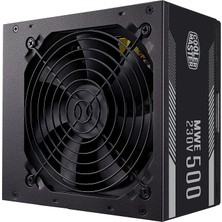 Cooler Master Mwe 500 Beyaz 230V V2, Pc Güç Kaynağı (Ab Fişi), 80 Plus 230V Güç Kaynağı, Sessiz 120MM Hdb Fanlı 500 Watt Güç Kaynağı, + 12V Raylı Dc-Dc + Llc Devresi, Modüler Değil