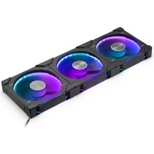 Phanteks D30 Pwm Ters Hava Akışı, D-Rgb Fanlar, 3'lü Paket - 140 Mm, Siyah