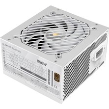 Mars Gaming Marsgamıng MPB850SI, Pc Atx Güç Kaynağı 850 W, 7 Yıl Garanti, 80PLUS Bronze 230 V, %90 Verimlilik, Bakır Çekirdekli Sı Extreme Silence Fan, Aı2-Rpm, Dc-Dc ve Smd Teknolojileri, Beyaz
