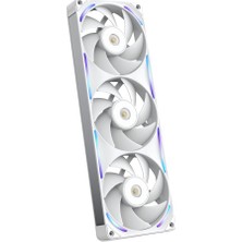 Nzxt F360X - 360 mm Tek Kare Pwm Rgb Performans Fanı - Beyaz
