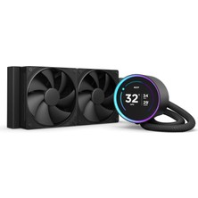 Nzxt Kraken Elite 240-240MM Aıo Cpu Soğutucu, LCD - Siyah