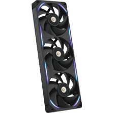 Nzxt F360X - 360 mm Tek Kare Pwm Rgb Performans Fanı - Siyah