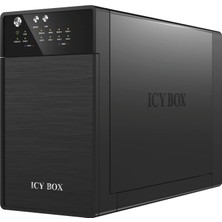 Icy Box Raıd Sistemi 2x Sata 3,5" USB 3,2 + Esata IB-RD3620SU3