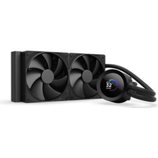 Nzxt Kraken Plus 240-240MM Aıo Cpu Soğutucu, LCD - Siyah