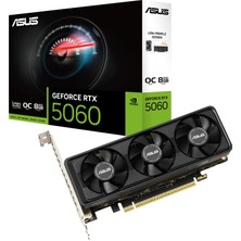 Asus Geforce Rtx 5060 Lp Brk 8gb Oc Edition Düşük Profilli Oyun Ekran Kartı