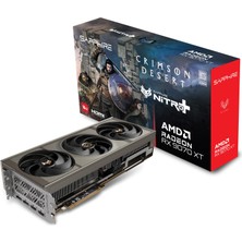 Sapphire Nitro+ Amd Radeon Rx 9070 Xt 16GB Crimson Desert Versiyonu Gaming Oc