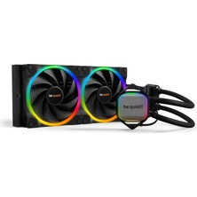 Be Quiet! Pure Loop 2 Fx 280 Mm, Hepsi Bir Arada Sıvı Soğutma, 2 Light Wings 140 mm Pwm Yüksek Hızlı Fan, 20 Argb Led, Aydınlatmalı Soğutma Bloğu, Argb Pwm Hub