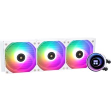 Thermalright Frozen Notte 360 ​​​​whıte Argb V2 Sıvı Soğutmalı Cpu Soğutucu, 360 Cpu Soğutucu Özellikleri, 3×120MM Pwm Fan, S-Fdb Rulman, Amd/am4'e Uygun, Intel Lga 1700/1150/1151/1200/2011/2066