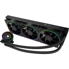 Thermalrlght Thermalright Tr Aqua Elite 360 ​​​​v5 Argb Siyah Cpu Sıvı Soğutucu, 360MM Radyatör, Pompa Hızı 2800 Rpm, Am4/am5, Intel LGA1150/1151/1200/1851/1700 ile Uyumlu